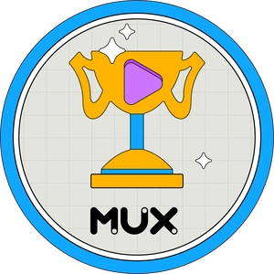 Mux Challenge Winner Badge