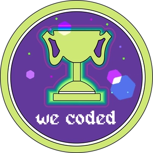2026 WeCoded Winner Badge