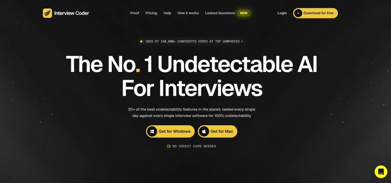 Interview Coder interview prep tool