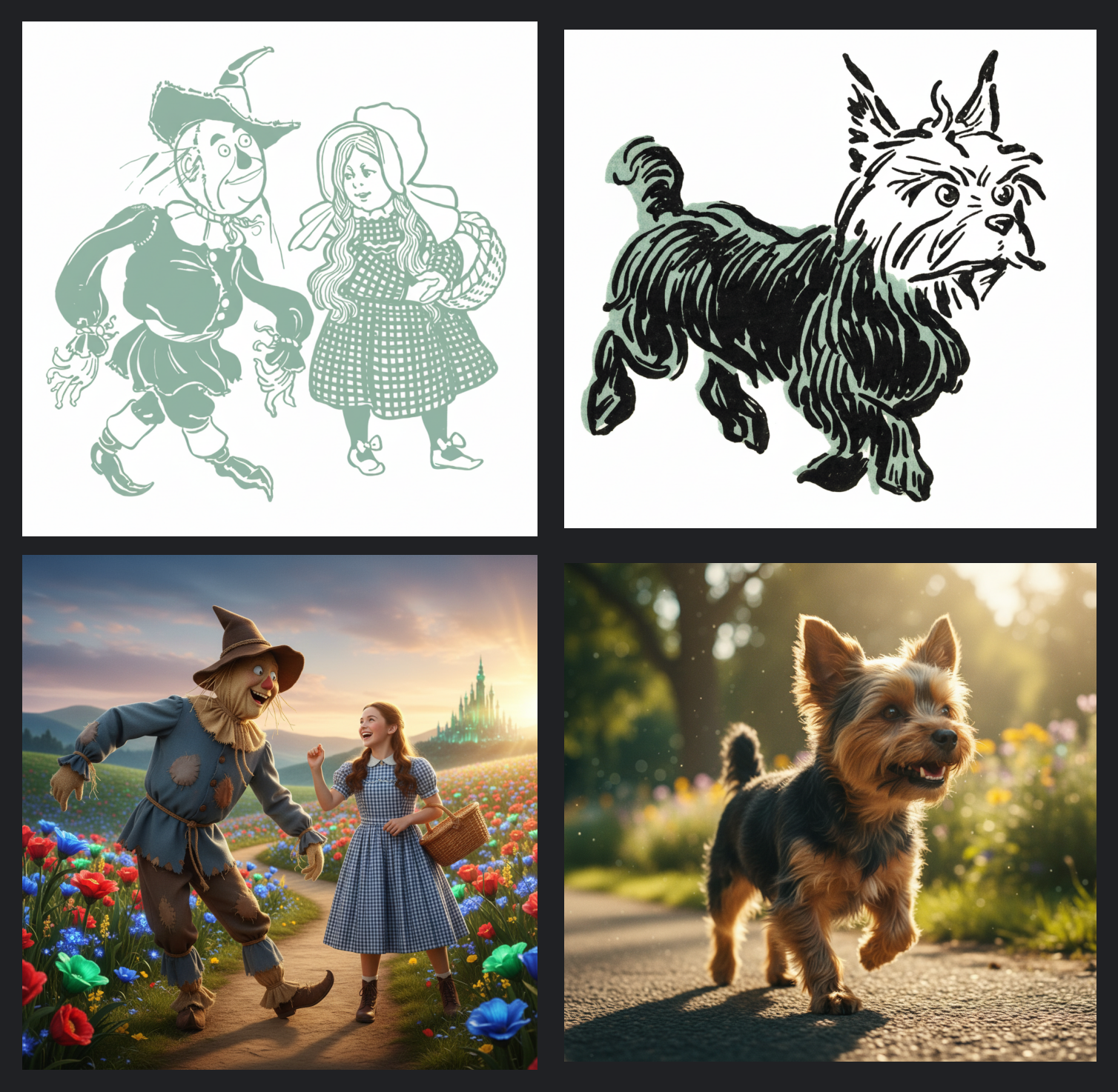 Visual objects edited by Nano Banana