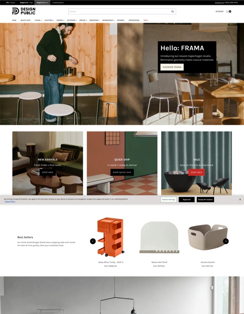 Stores using Vantage