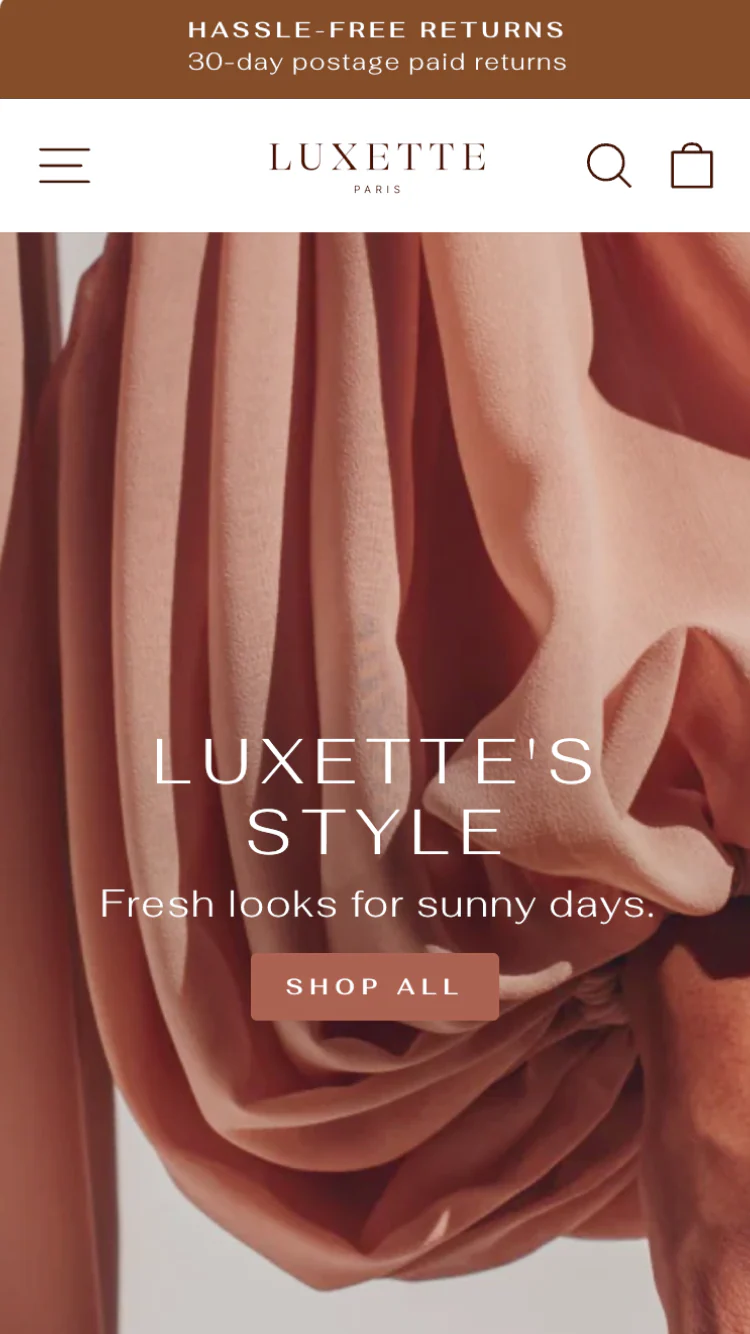 Mobile preview for Impulse in the "Impulse" style