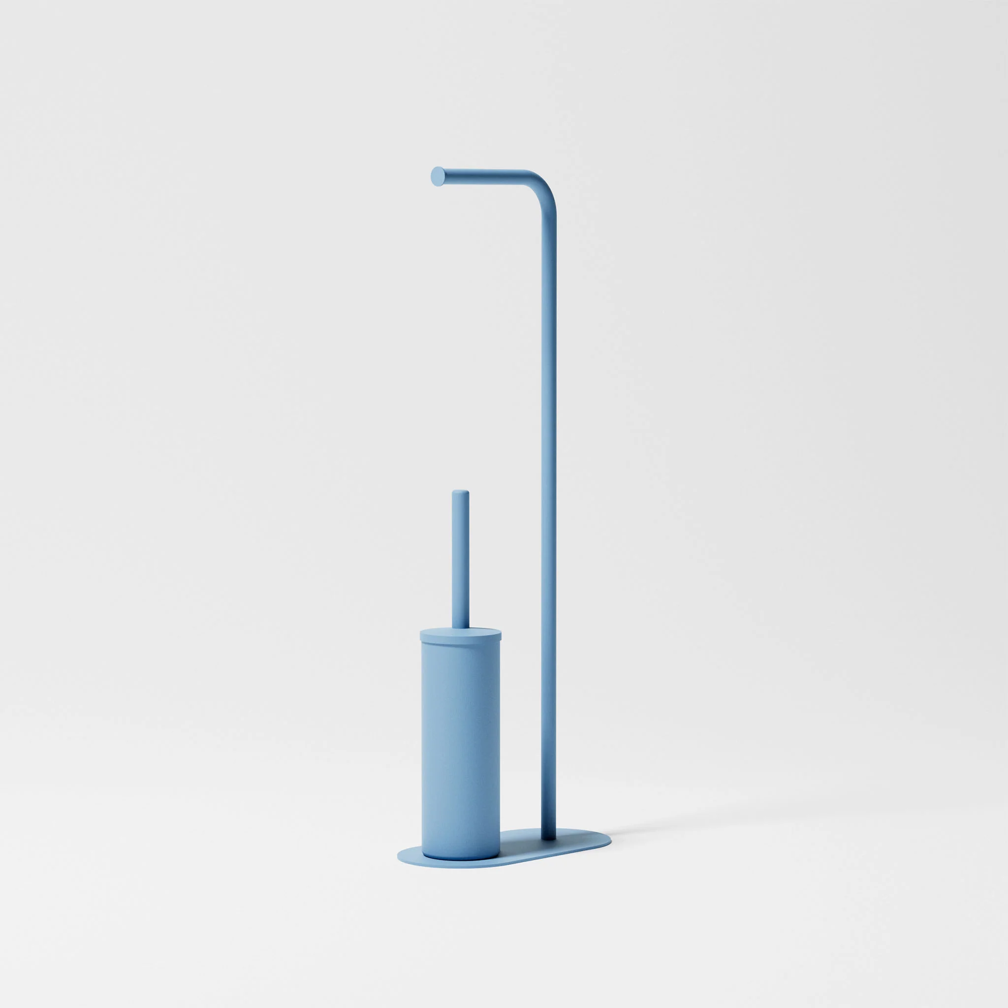 Versilia - Piantana porta rotolo e porta scopino