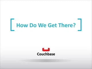 How	
  Do	
  We	
  Get	
  There?
 