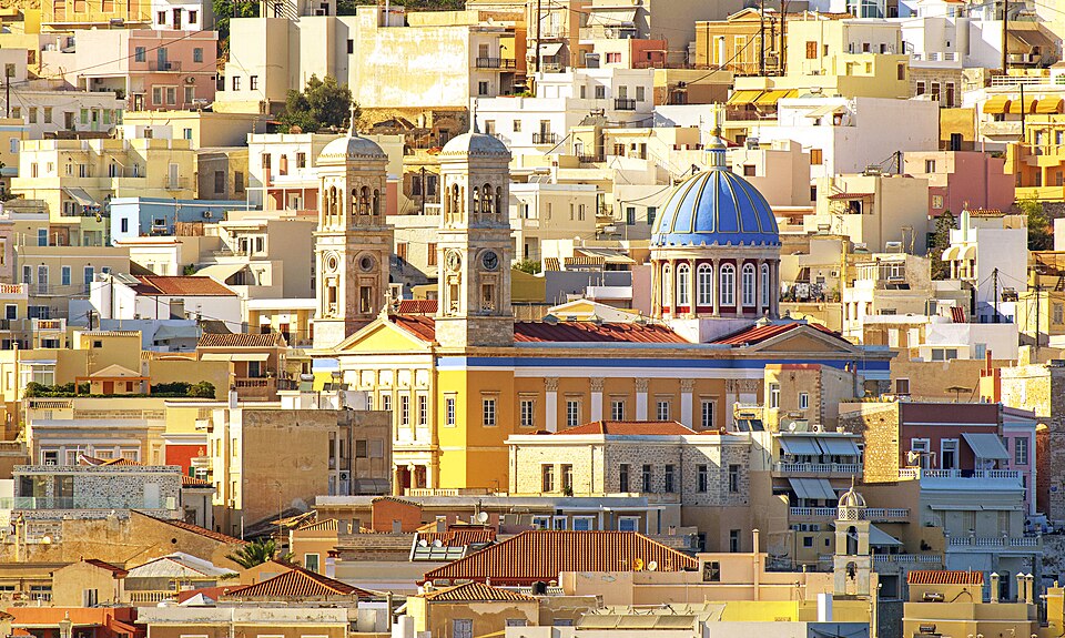 Ο ναός του Αγίου Νικολάου στην Ερμούπολη της Σύρου Φωτογραφία: Αλεξανδρής Αλέξης