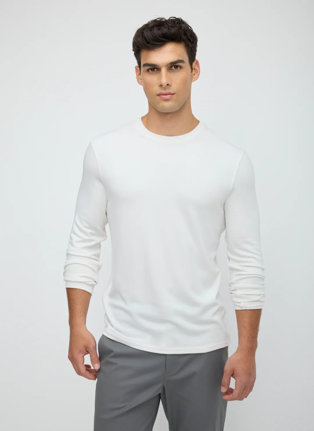 Upgraded Brushed Long Sleeve Crew