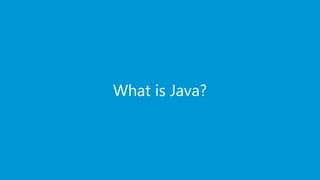 https://www.edureka.co/java-j2ee-soa-trainingEDUREKA JAVA CERTIFICATION TRAINING
What is Java?
 