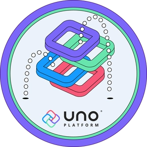 Uno Platform Challenge Completion Badge