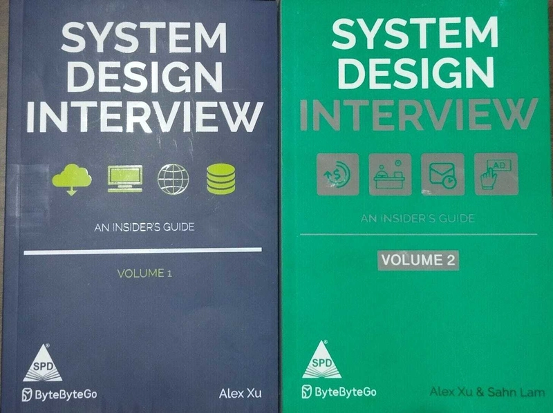 system design interview books by Alex xu